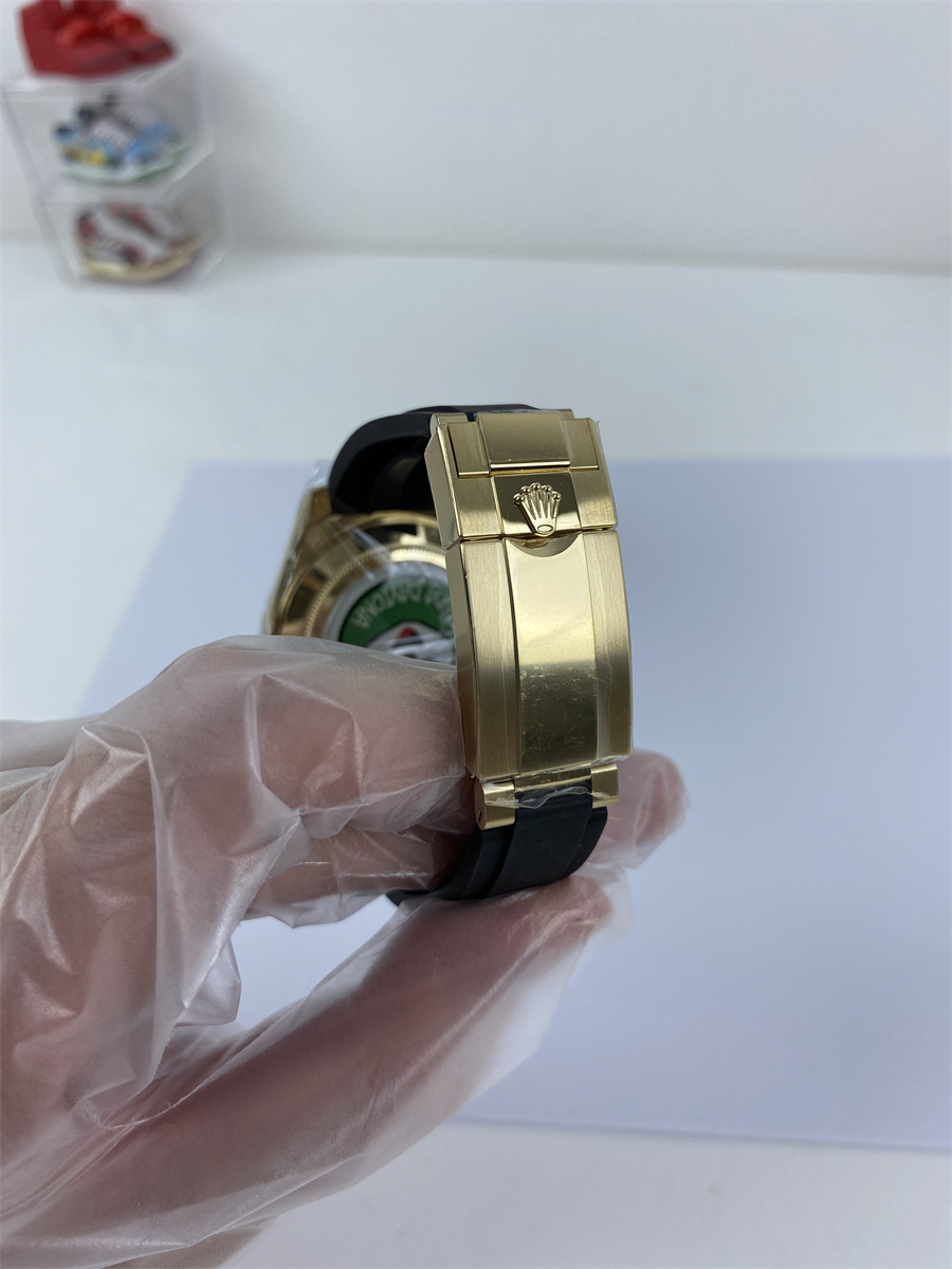 Rolex Trithong watch Golden colorway, 4130 machine (40x12.2mm)