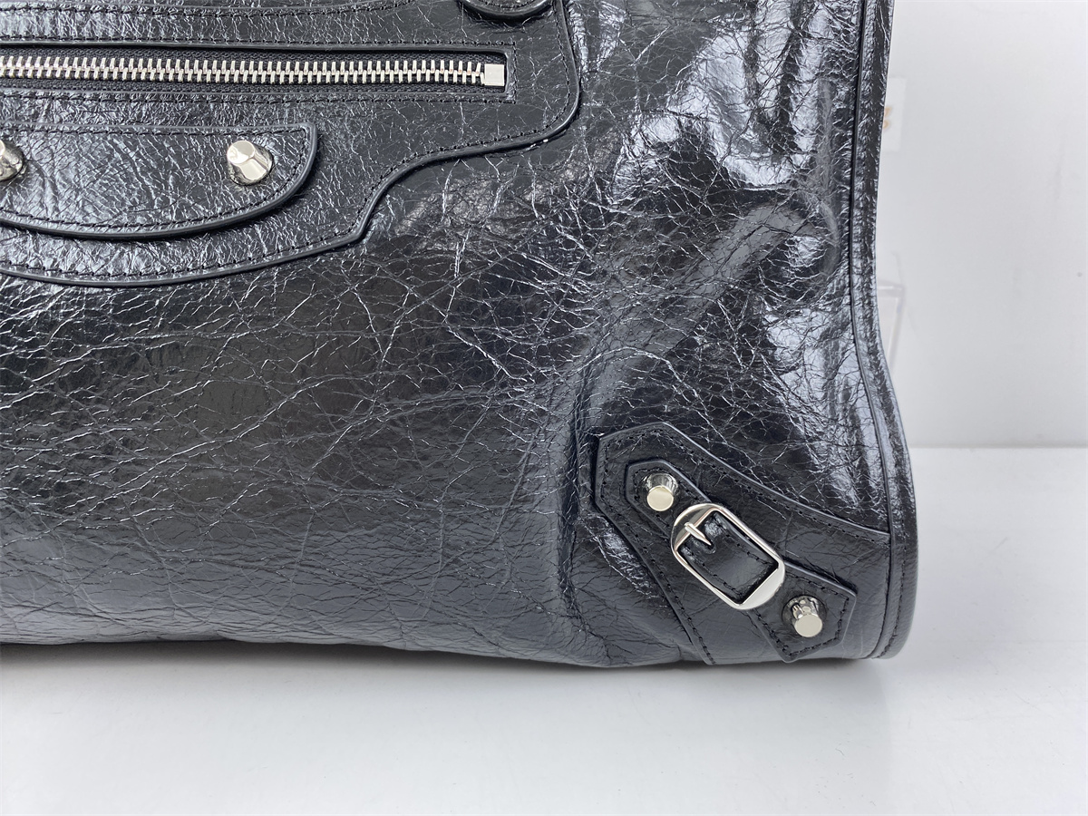Ba*len*cia*ga* le city black (29.9x19.1x9.9cm)