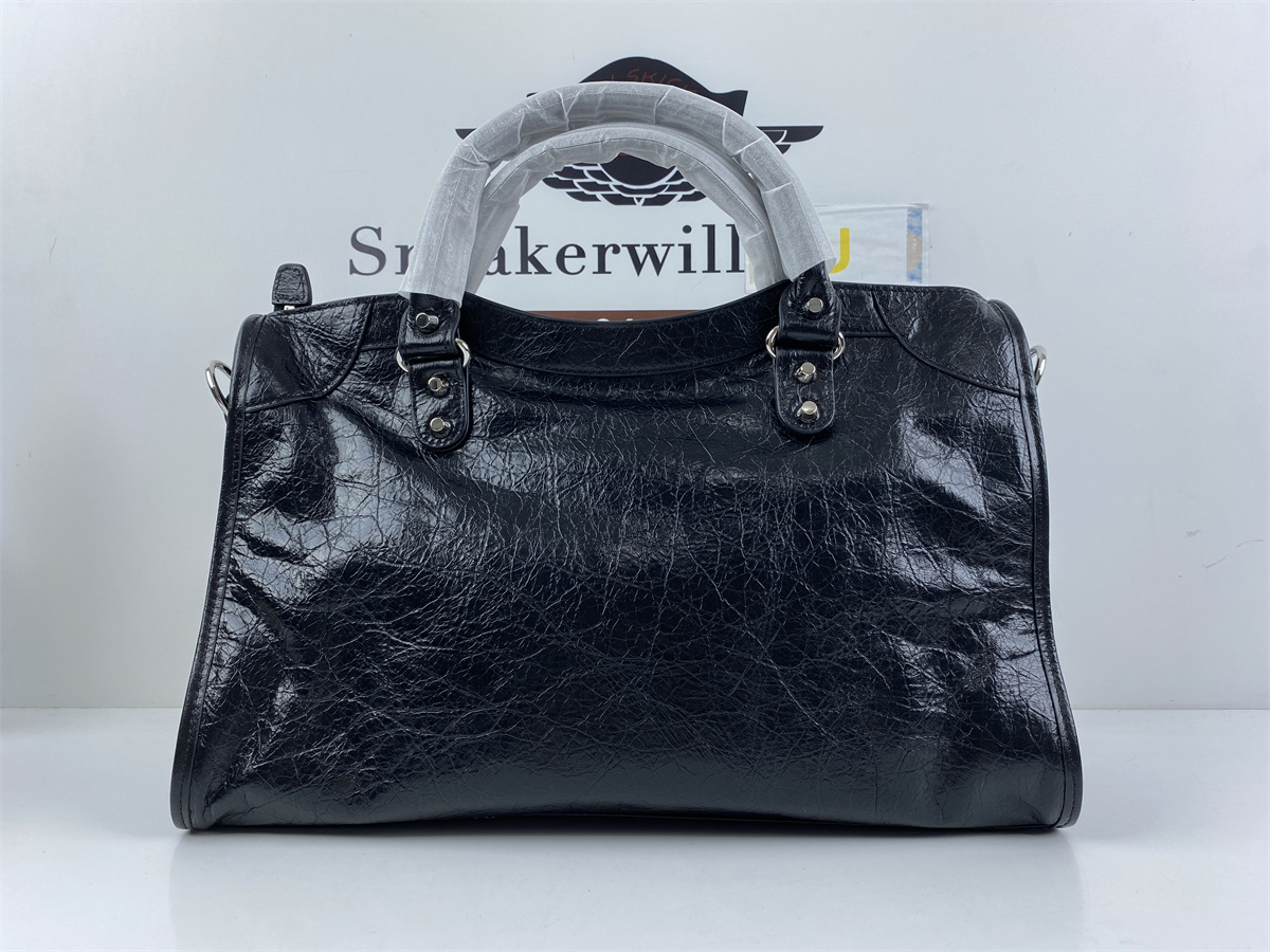 Ba*len*cia*ga* le city black (29.9x19.1x9.9cm)