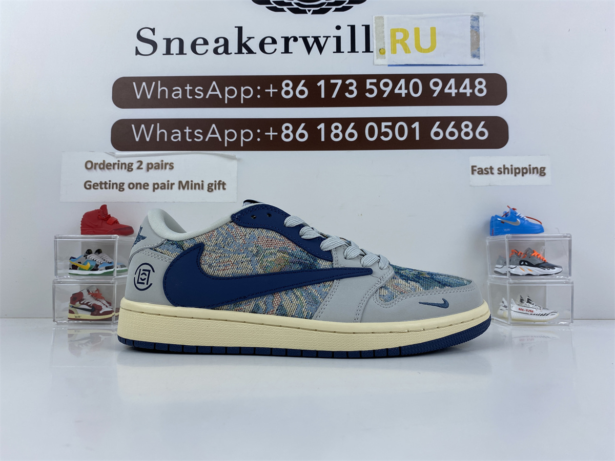 Fraent x Travis Scott Air Jordan 1 Low