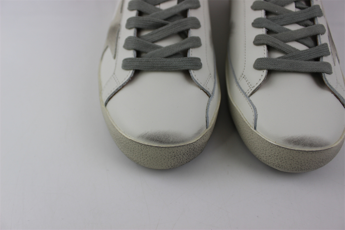golden goose S*per-star white tan