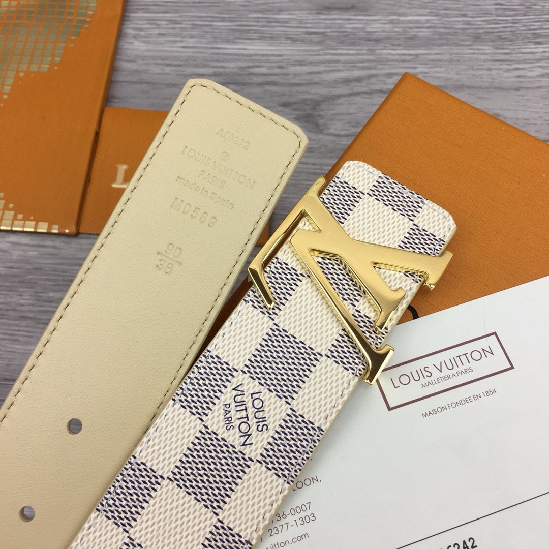 LV Belt Grey (85-125cm)