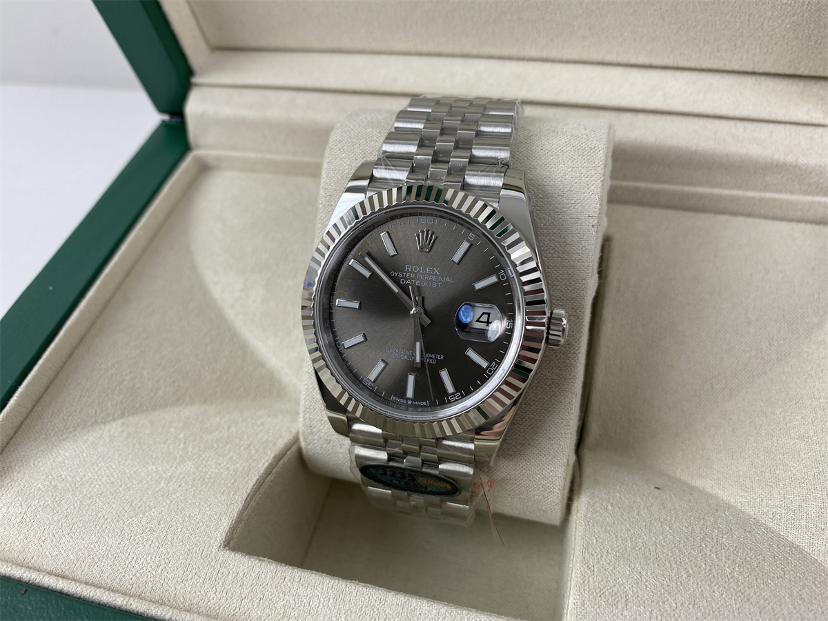 Rolex Clean-Datejust Black Watch (41mm)