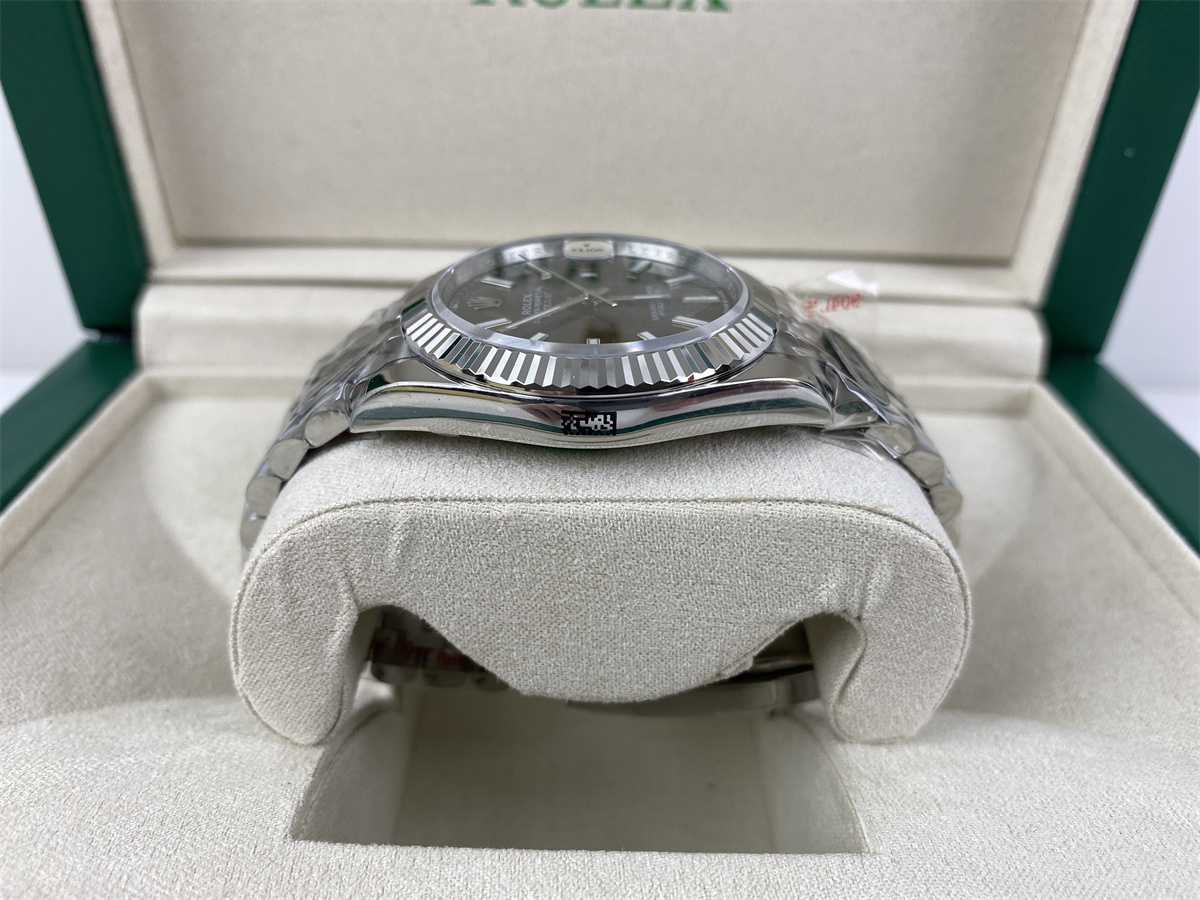 Rolex Clean-Datejust Black Watch (41mm)