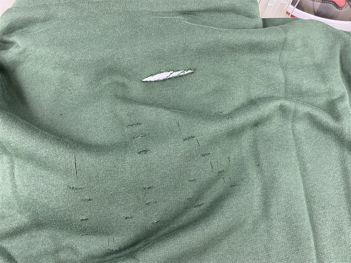 Ba*len*cia*ga green scratch hoodie (fit one size larger than regular one)