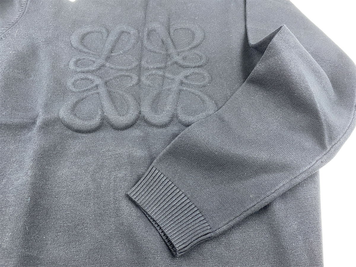 Loewe Embossed Black Weater