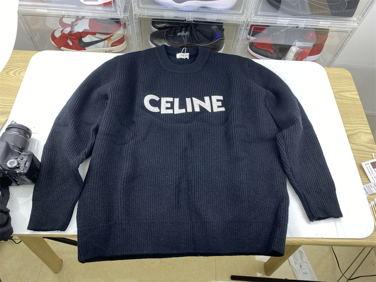 Loewe Embossed Black Weater