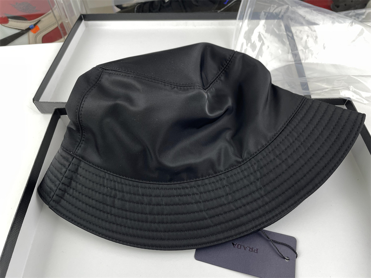 Pra*a black bucket hat