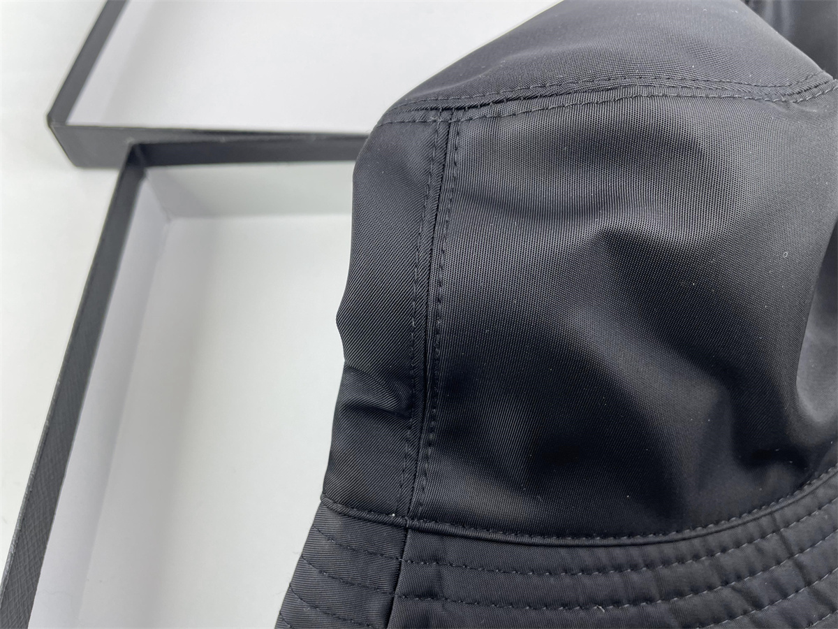 Pra*a black bucket hat