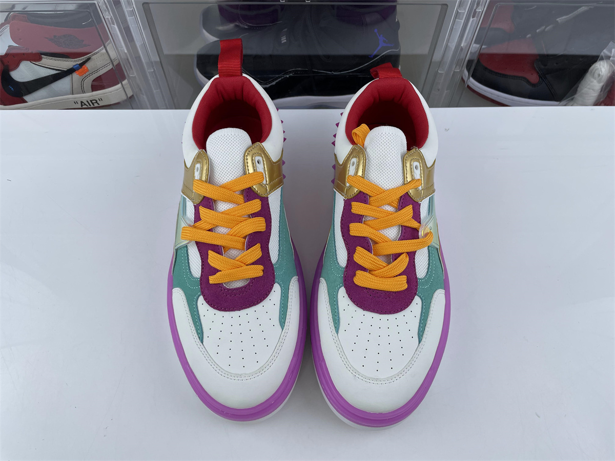 Chirstian CL Purple Gold colors