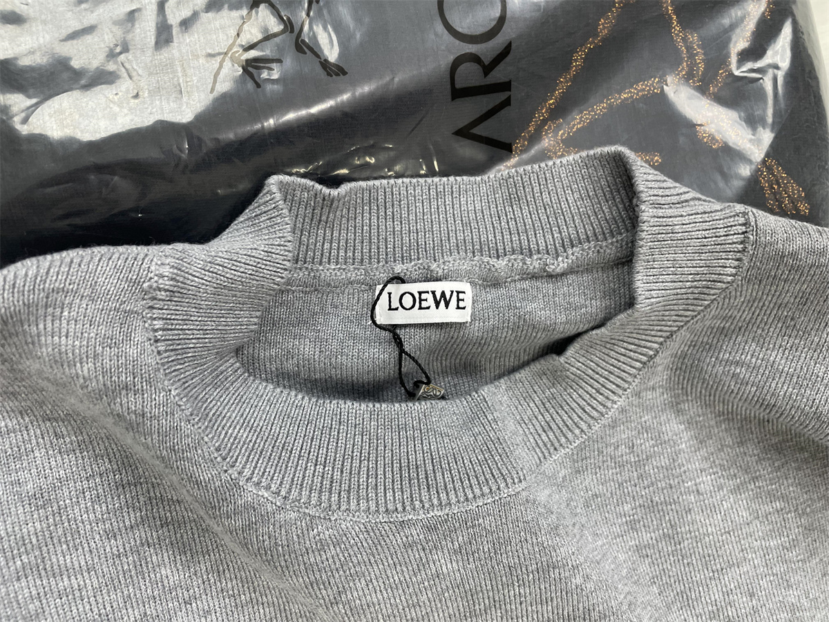 Loewe Embossed Grey Weater