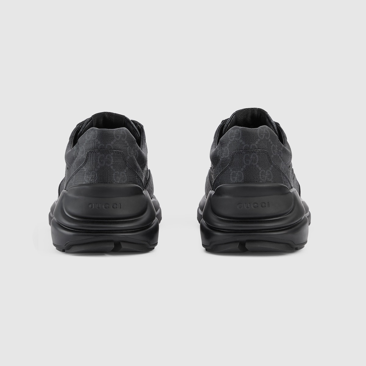 g*u*i rhyton black gg S*p*e sneaker
