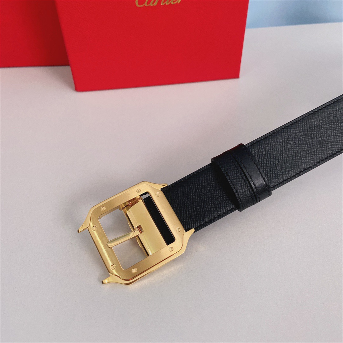Cartier Santos Leather Belt