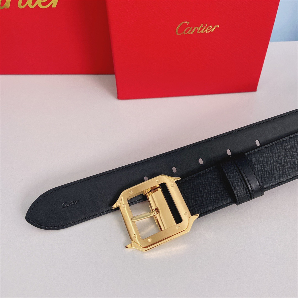 Cartier Santos Leather Belt