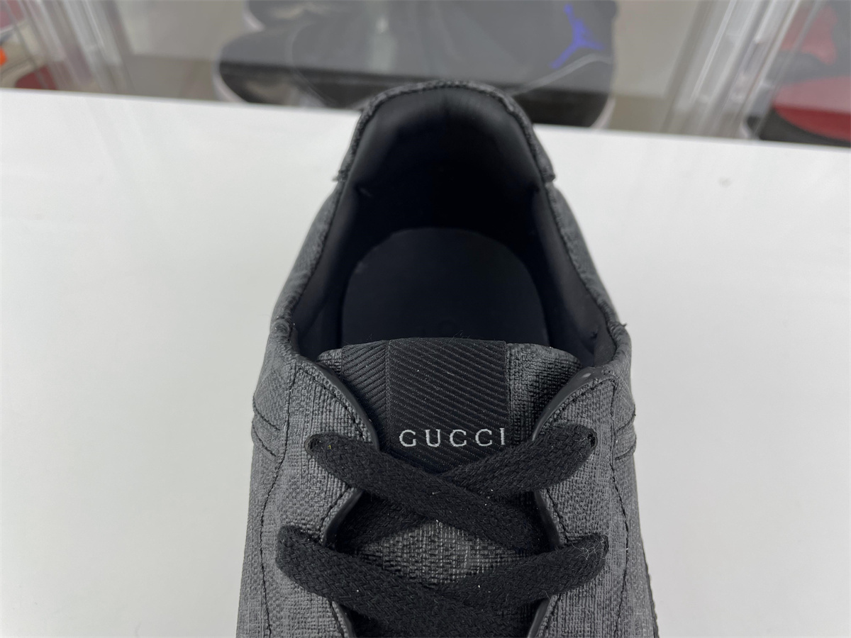 g*u*i rhyton black gg S*p*e sneaker