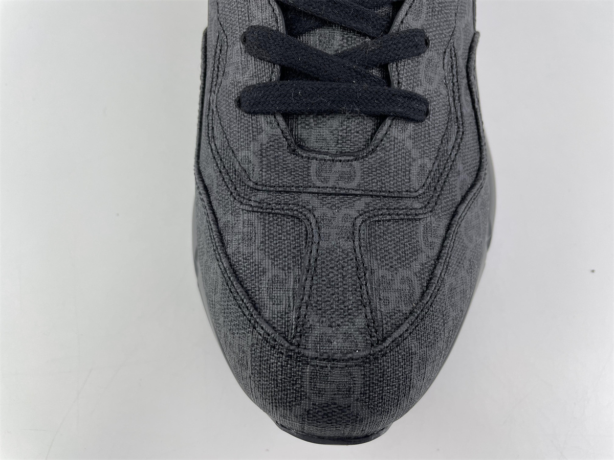 g*u*i rhyton black gg S*p*e sneaker