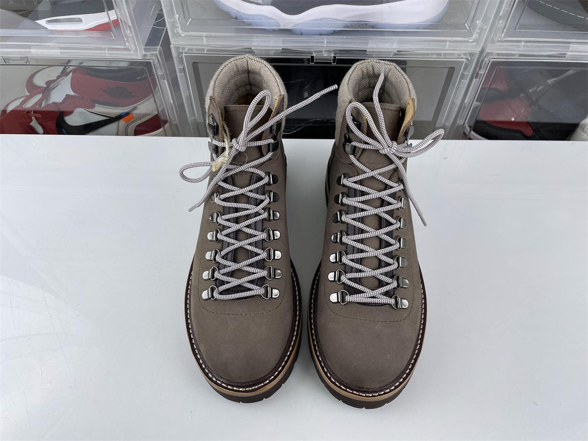 Brunello Cucinelli Brown Grey Boost
