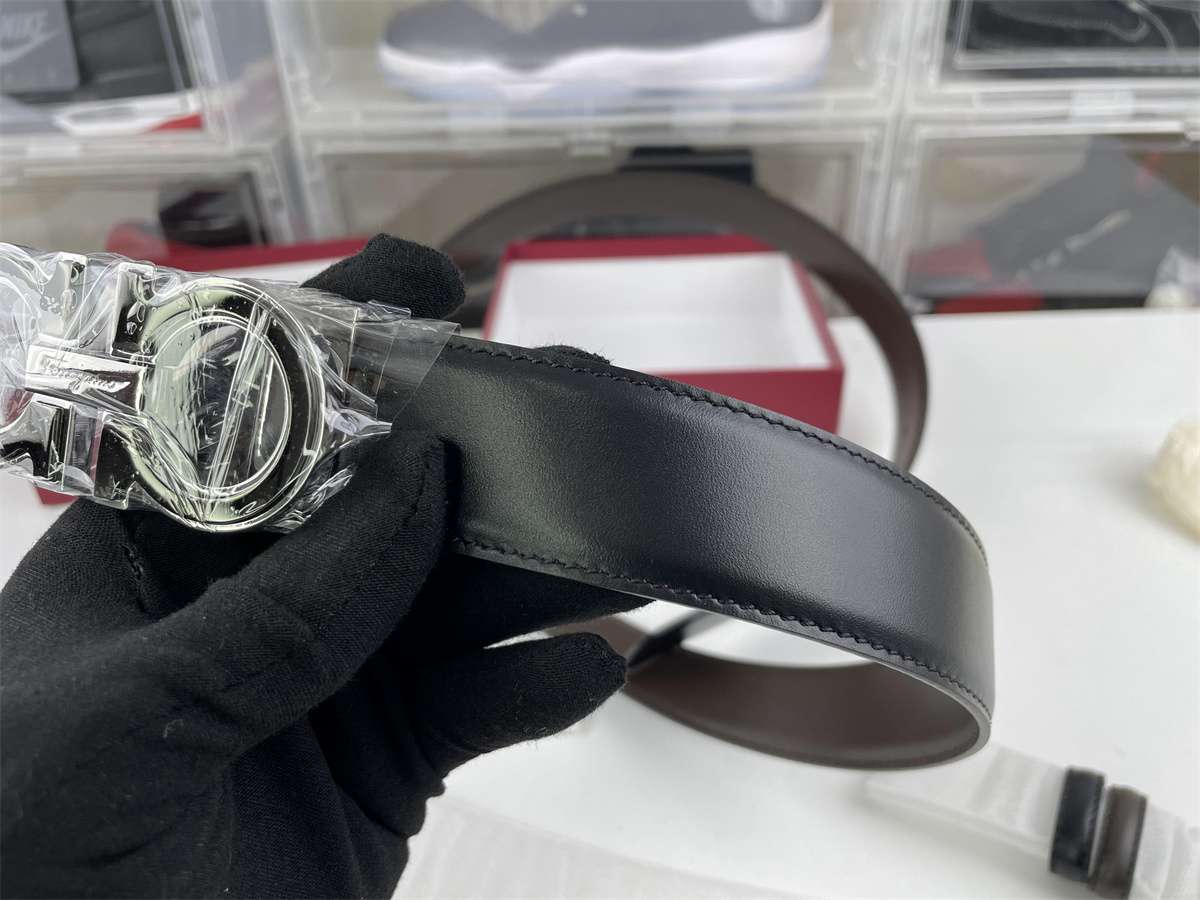 Ferragamo mens Belt Black/Brown