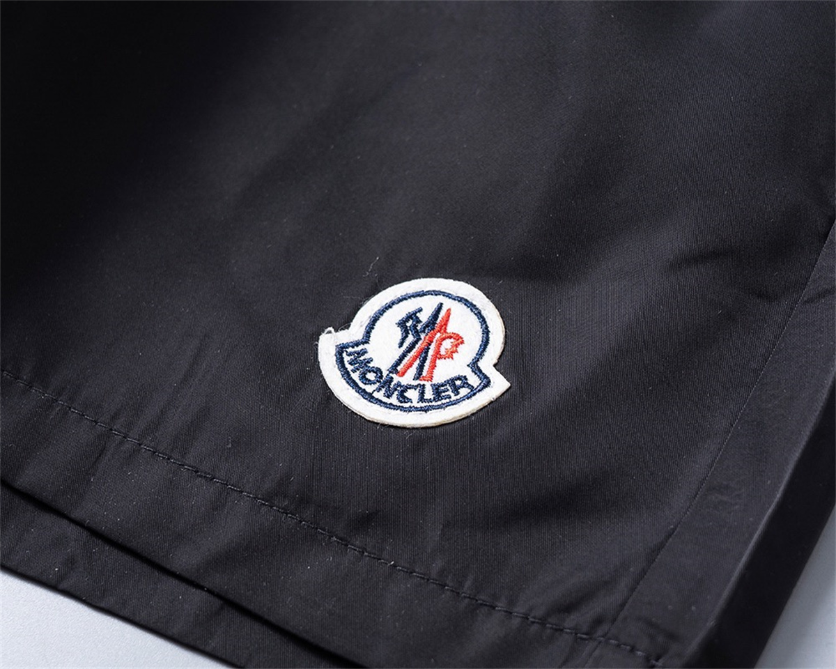 Moncler Mens Black Short Pants