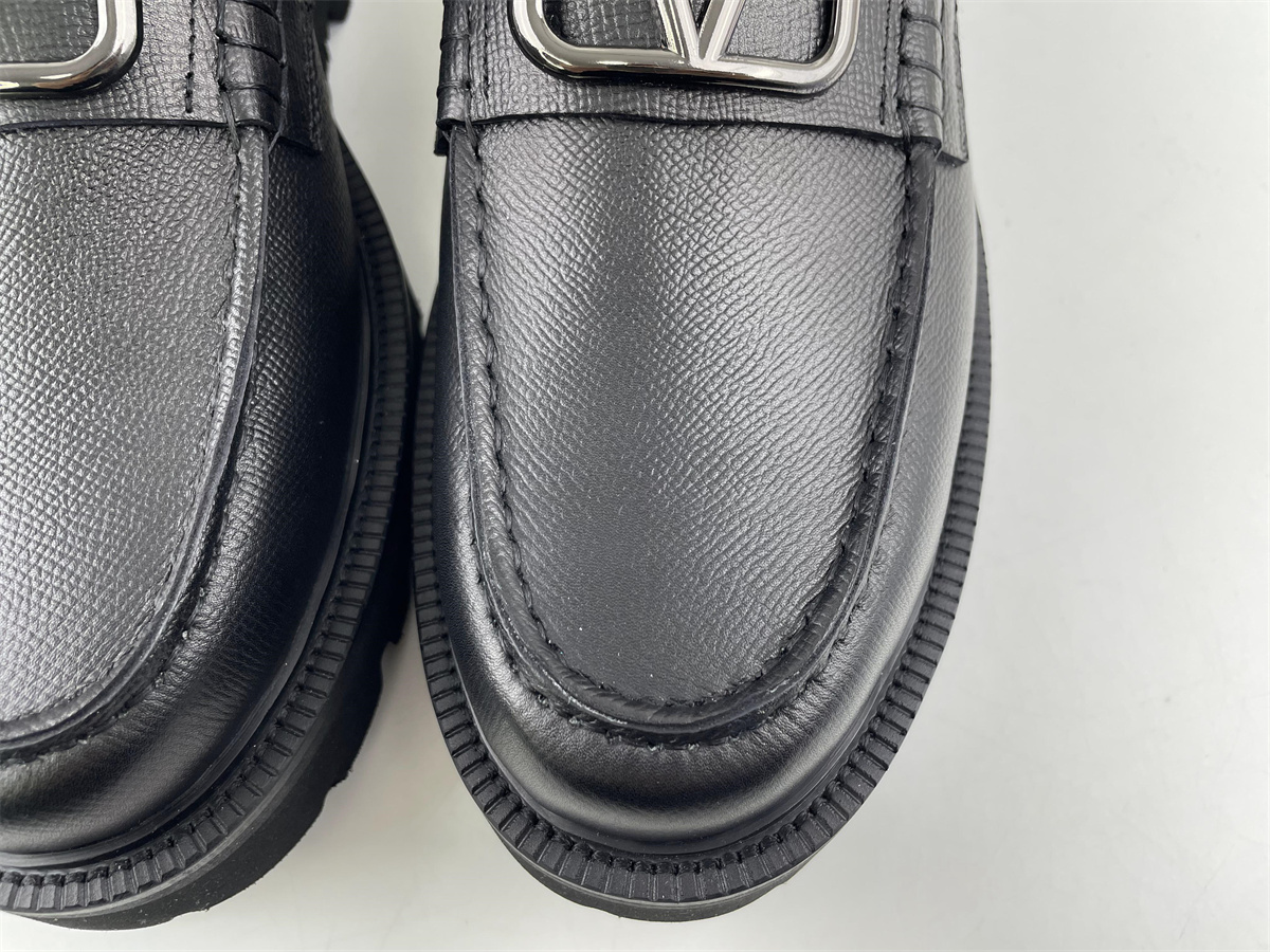 Valentino Black Mens Shoes