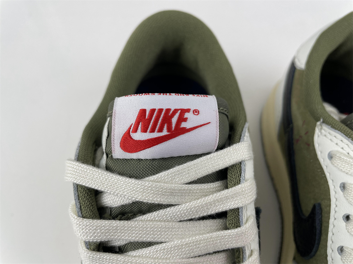 Kids Travis Scott x Air Jordan 1 Low Olive