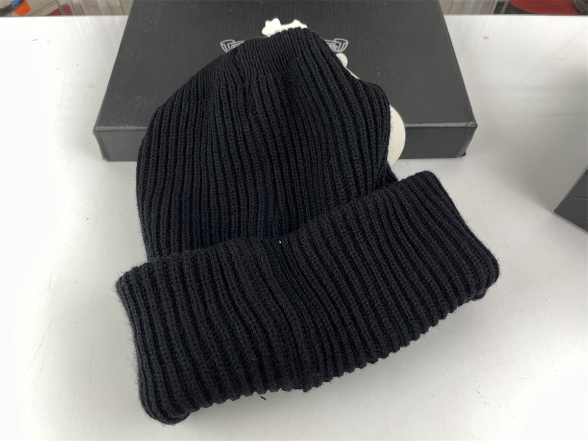 Chrome Hearts Black Woolen Hat