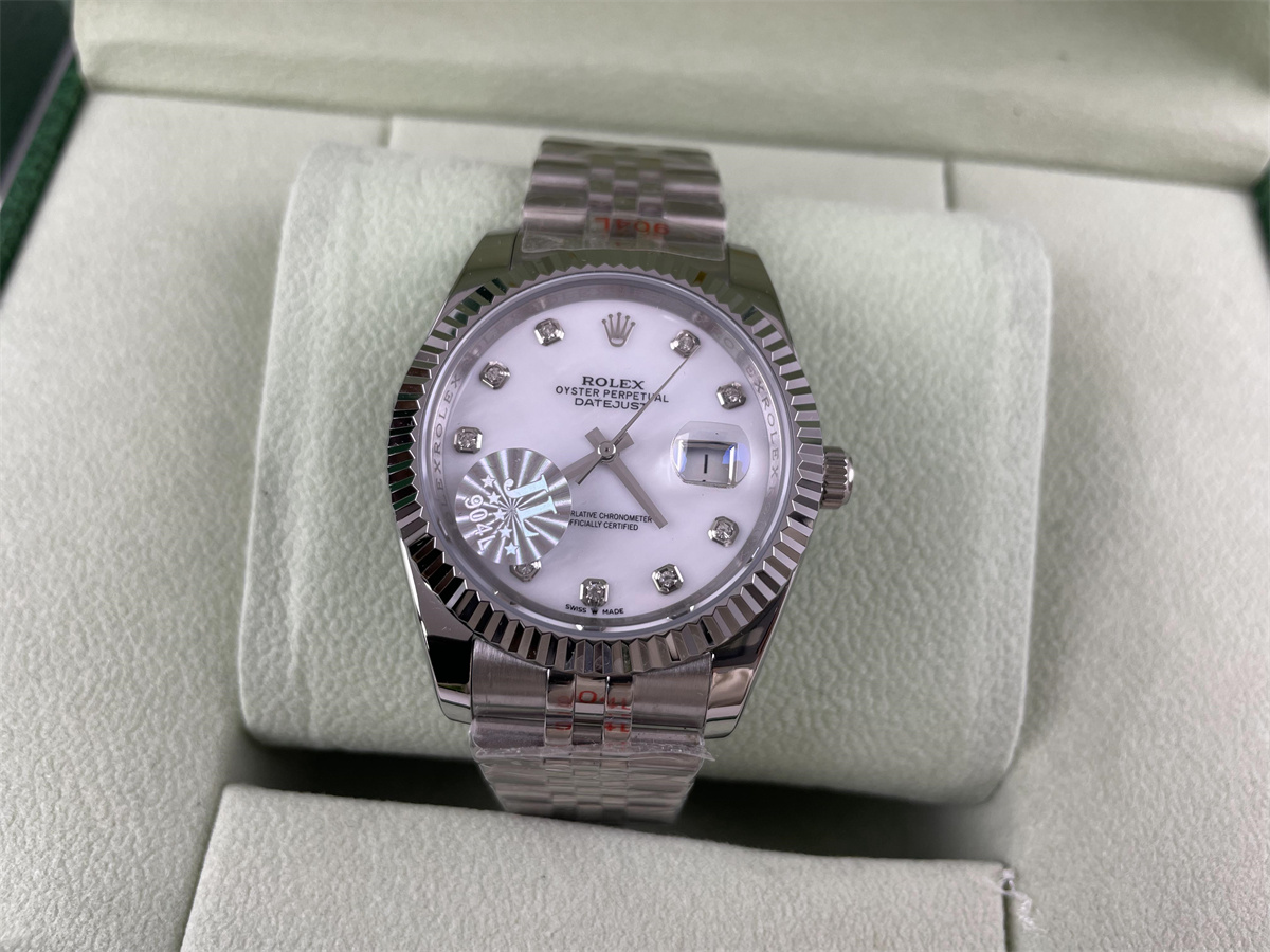 Rolex Oyster Perpetual Diamonds Datejust Watch ( 41mm)