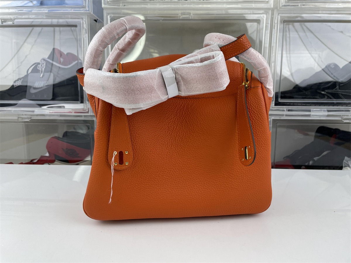 H bag Orange Lindy series ( 30 x 26 cm)