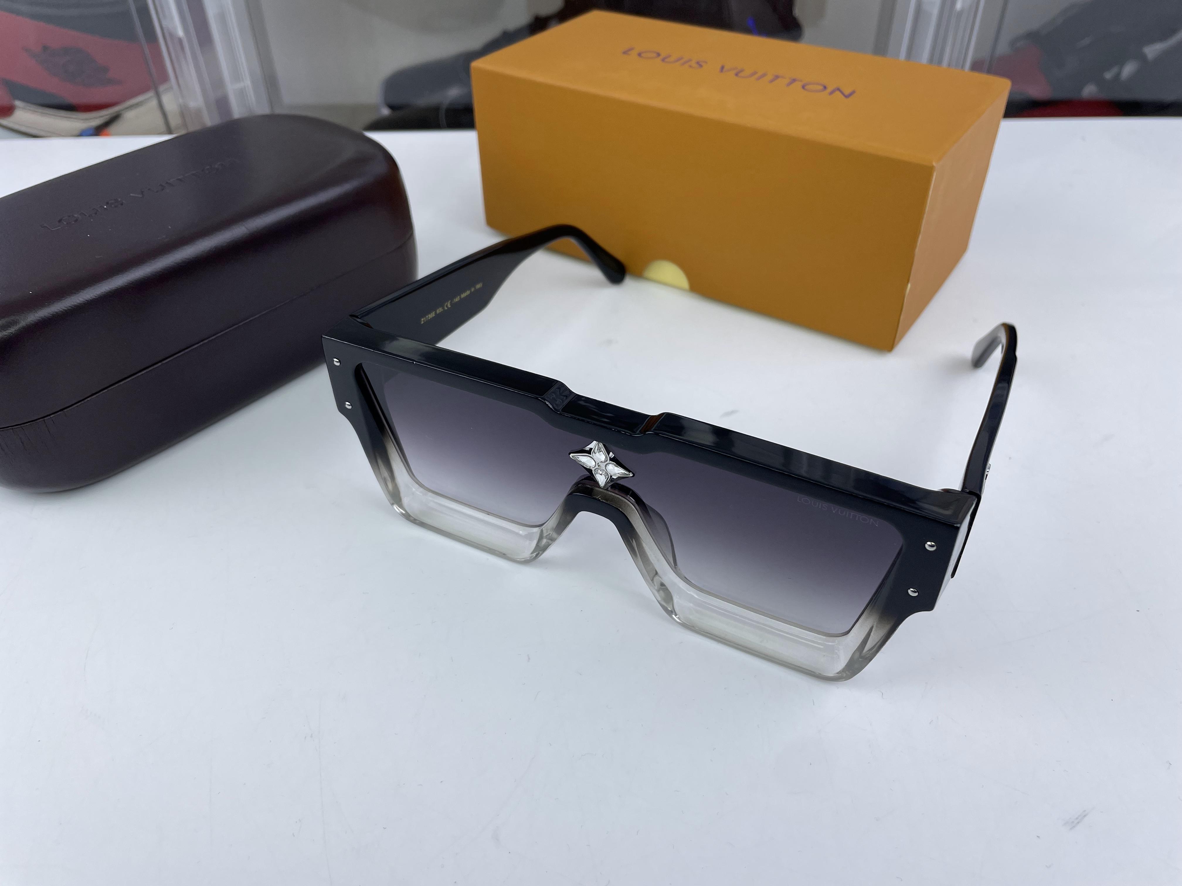 l**is V*t*n black purple sunglasses