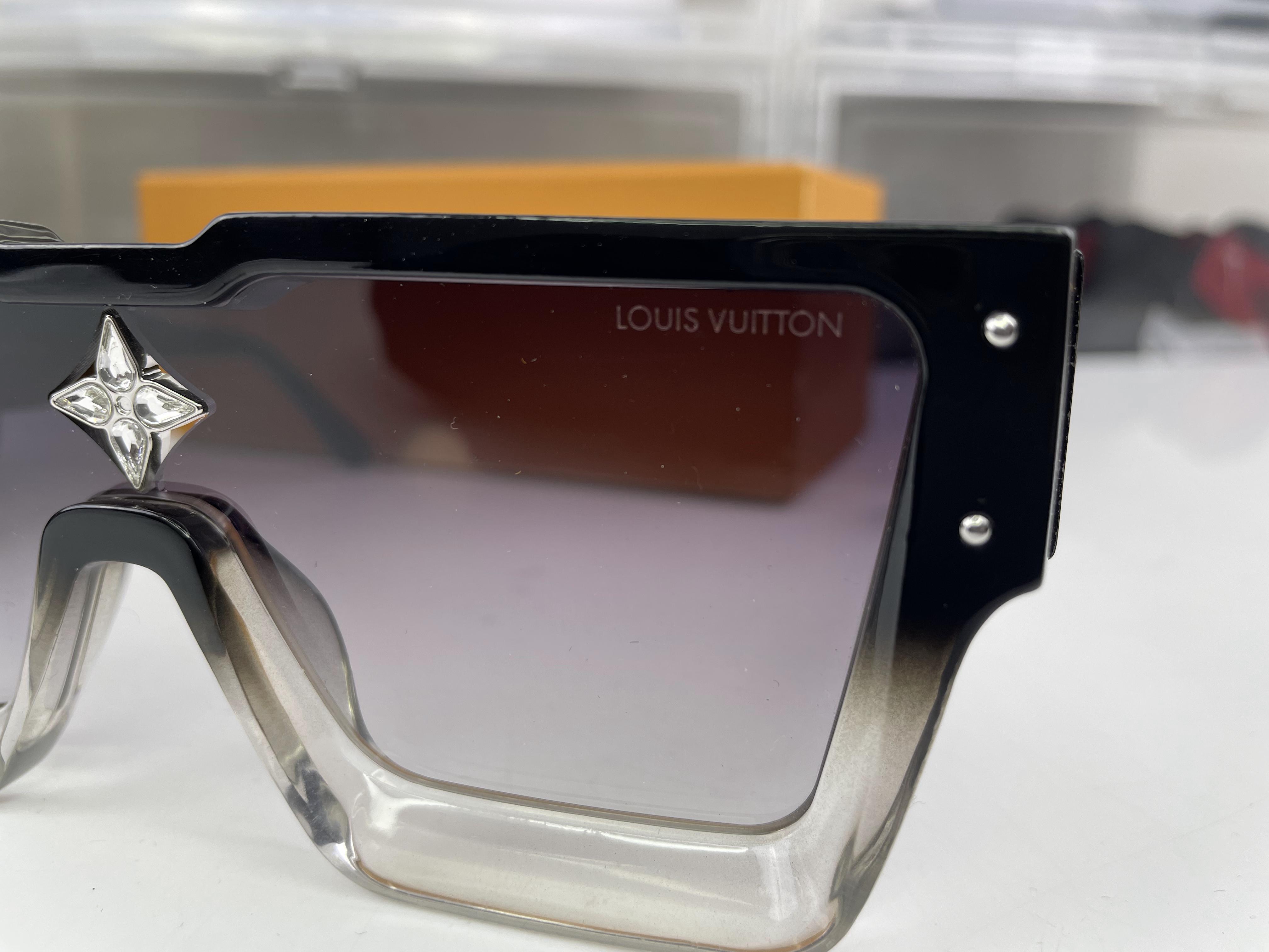 l**is V*t*n black purple sunglasses