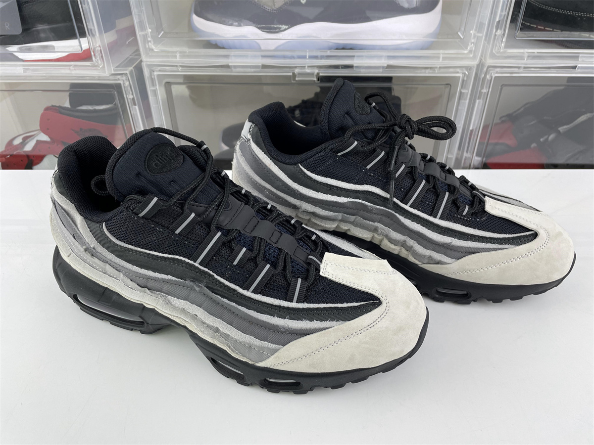 Comme des Garçons x Air Max 95 Black Grey