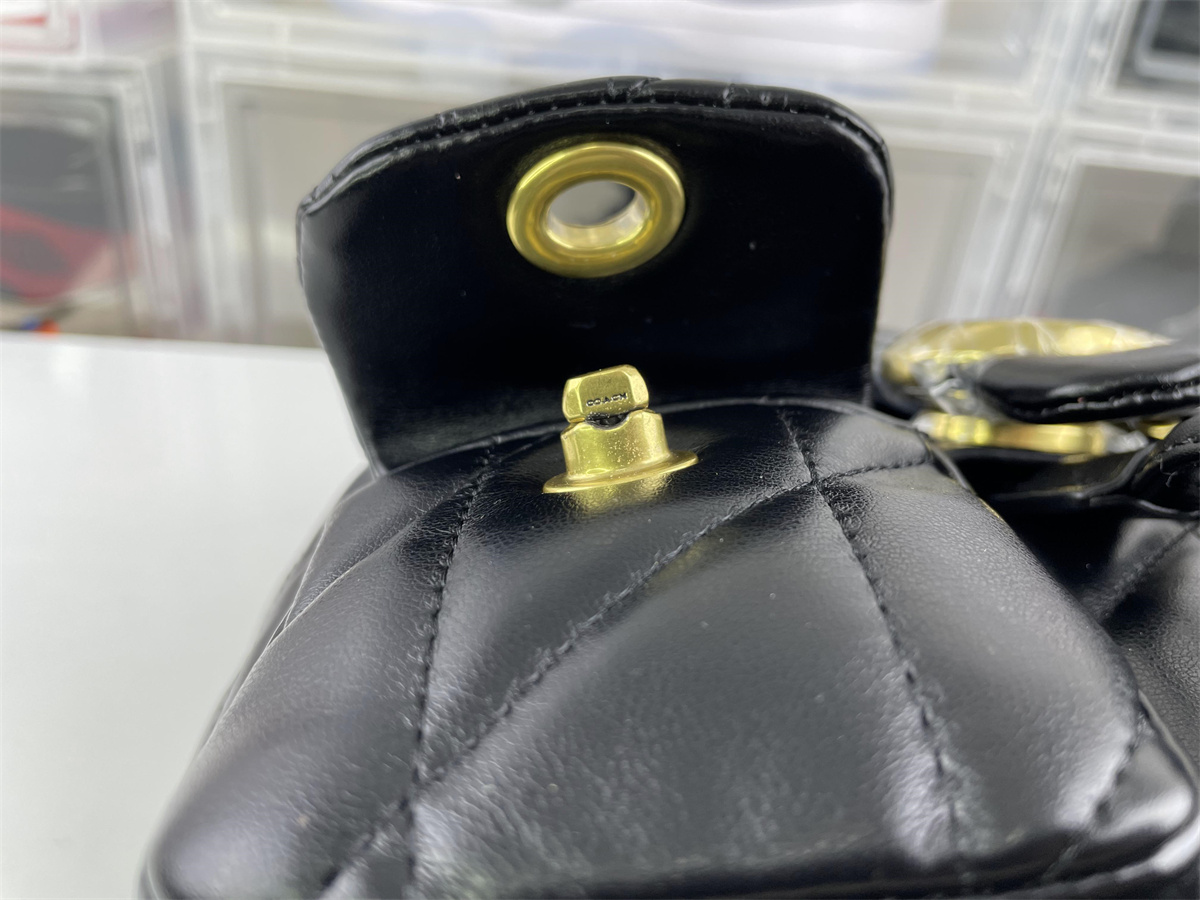 Coach Black Ladies backpack  (23 cm)
